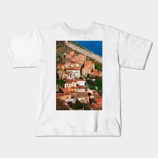 Living in the castle of Monemvasia Kids T-Shirt